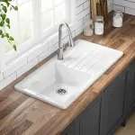 White sink kitchen buying guide with special conditions and exceptional price
