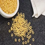 Macaroni in Nigeria; Pasta Noodle Shape Grains Made High Carbs