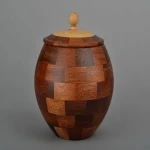 The price of bulk purchase of wooden pot with lid is cheap and reasonable