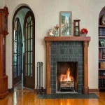 hearth slab tiles or fireplace tiles for home design
