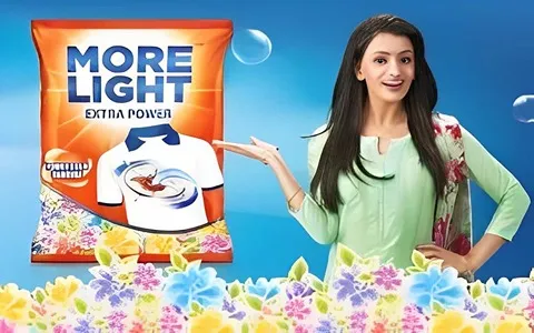 More Light Detergent Powder; Machine Hand Washed Whitening Eliminating Tough Stains