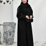 The price bulk purchase Black muslim abaya is cheap and reasonable