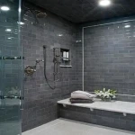 gray tile in shower acquaintance from zero to one hundred bulk purchase prices