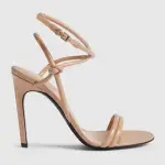 Women strappy sandals with complete explanations and familiarization
