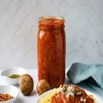 Puree tomato paste with complete explanations and familiarization
