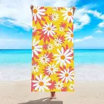 Towel thin beach with complete explanations and familiarization