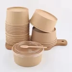 disposable paper bowls with lids