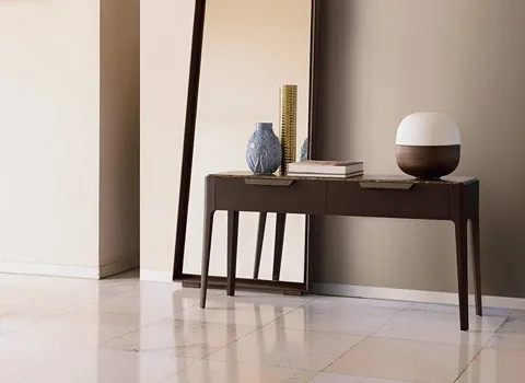 wooden console table and its impact on your decoration