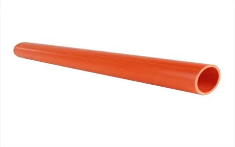 Orange Pe Pipe; Lightwieght Polyethylene Plastic Content Landslides Earthquakes Resistant