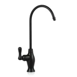 black water faucet with complete explanations and familiarization