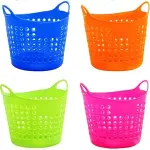 The price of bulk purchase of small plastic basket with handle is cheap and reasonable
