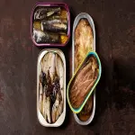 Tinned oily fish with complete explanations and familiarization