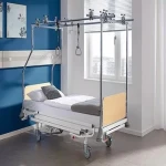 Standard Hospital Bed (Profiling Beds) Full Electric Height Tilt Side Rails Bedside Adjustable