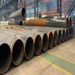 large construction pipes with complete explanations and familiarization