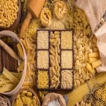 Durum wheat pasta with complete explanations and familiarization