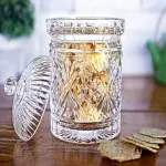 Crystal sweet jar with complete explanations and familiarization