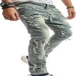 distressed jeans men with complete explanations and familiarization