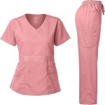 medical scrubs for women with complete explanations and familiarization