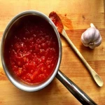 Price and purchase tomato paste with garlic with complete specifications