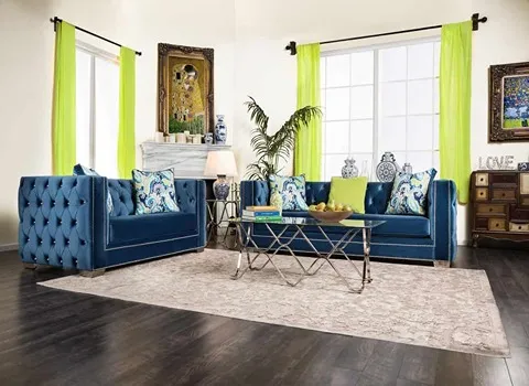 Buy Royal Blue Color Sofa + Great Price