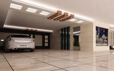 Garage Ceramic Tiles; Water Chemicals Resistant 3 Colors Black White Red