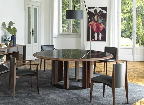 Buy and Price of wooden round dining table