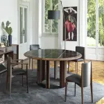 Buy and Price of wooden round dining table
