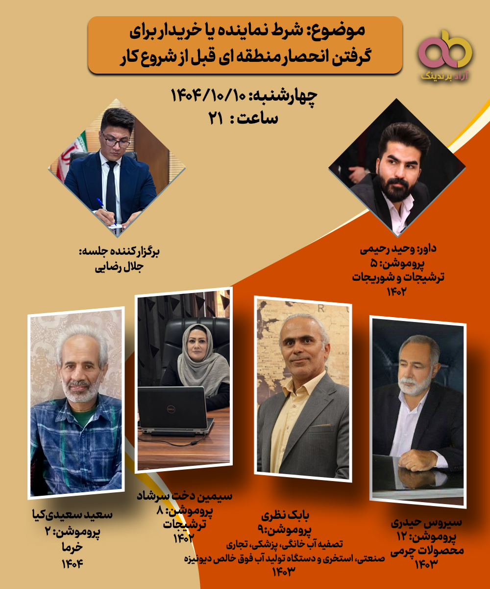 آراد برندینگ - کارگاه شبیه‌سازی تجارت واقعی