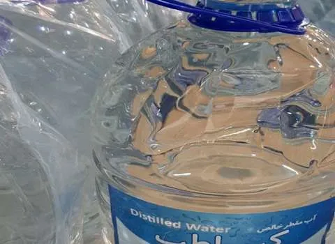 آب مقطر کیمیا طب؛ آزمایشگاه مراکز درمانی 5 لیتری