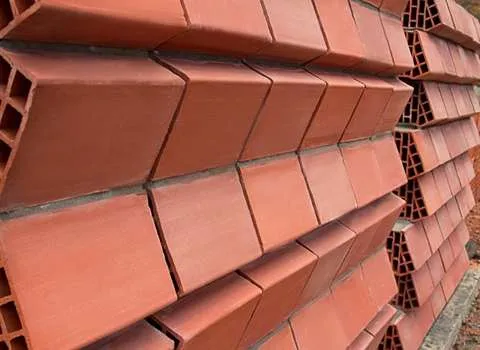 آجر سفال بزرگ؛ دیوار تیغه ساختمان سبک مستحکم (20*15 20*20) سانتی متر