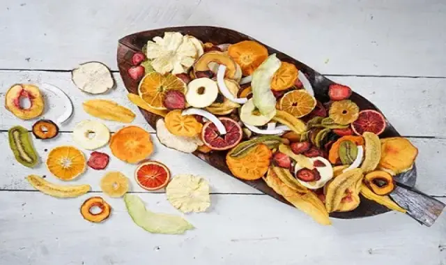 میوه خشک چیپسی؛ سیب گلابی موز دارای قند طبیعی کاهش وزن