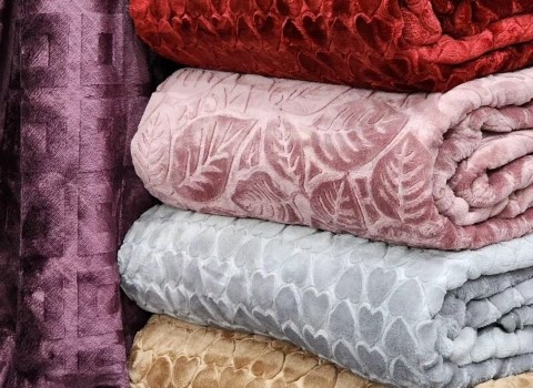 پتو شادیلون تک رنگ قلبی + بهترین قیمت خرید