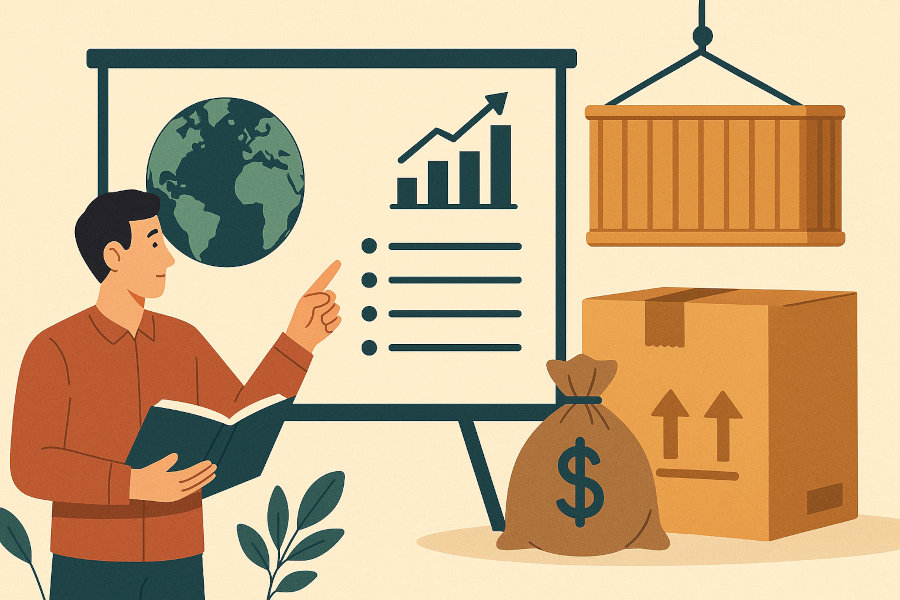 مدرسه تجارت و آموزش ورود به تجارت بین المللی