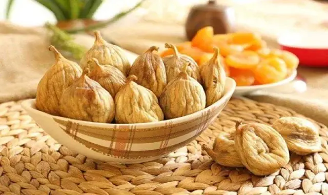 میوه خشک انجیر؛ خانگی صنعتی پاکسازی گوارش رفع یبوست حاوی Fibr