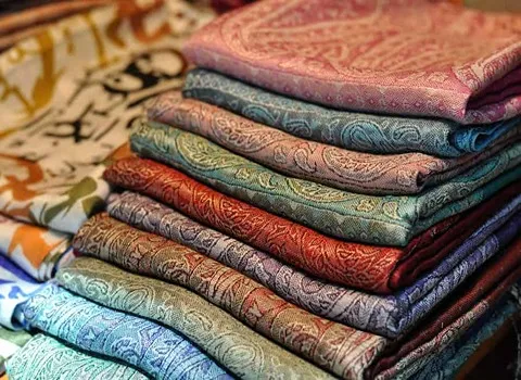 پارچه مبلی ترک طرح دار؛ نخی مخمل کتان 3 طرح (گلدار راه راه هندسی)