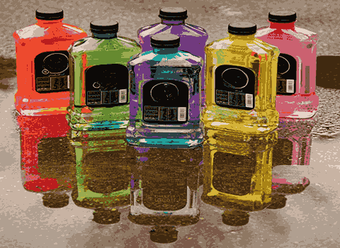 بهترین قیمت خرید آب معدنی کتابی رنگی