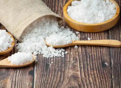 نمک دریایی کیسه ای؛ کلسیم سدیم پتاسیم کاغذی پلاستیکی تقویت مو