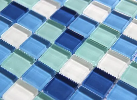 سرامیک شیشه ای مشهد (کاشی) لعاب دار بدون لعاب 2 رنگ طلایی فیروزه ای