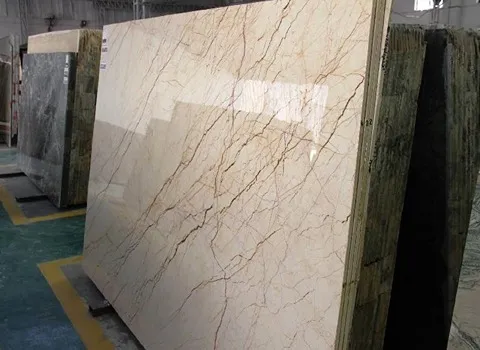 سنگ مرمریت جوشقان؛ سفید سطح براق صیقلی ضد لک مقاوم