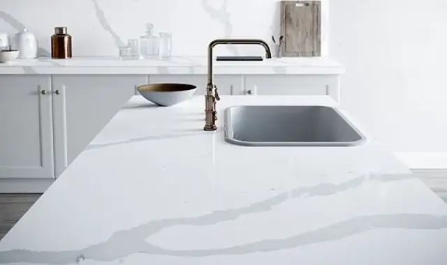 خرید جدیدترین انواع سنگ مصنوعی بین کابینت