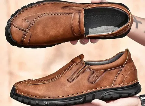  قیمت کفش چرم راحتی مردانه