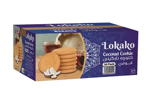 کیک و کلوچه لوکاکو؛ ترد تازه 3 نوع (کلوچه کیک شکلات) انرژی زا Protein