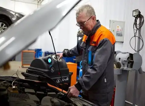 لباس کار مکانیکی؛ نخی شمعی (آبی خاکستری) سرهمی یکسره