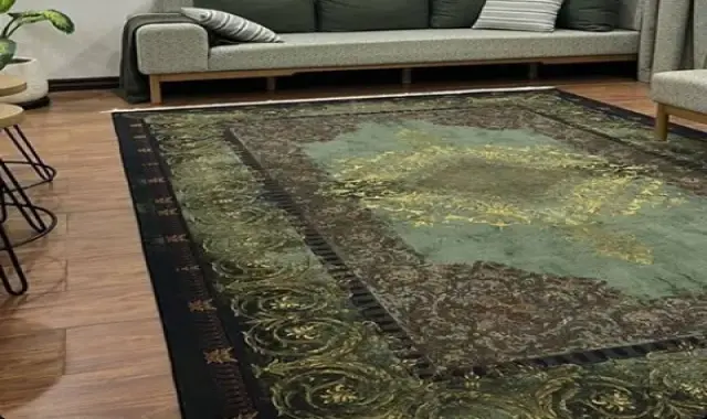 خرید و قیمت فرش ماشینی ابریشمی دیبا