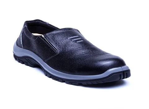 کفش ایمنی اداری؛ پلاستیکی پارچه ای 2 جنس (الیاف طبیعی چرم) Industrial