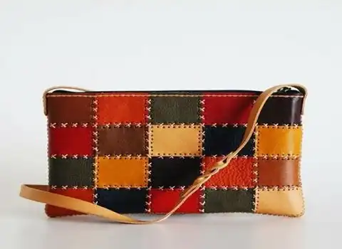 کیف دوشی دخترانه شیک؛ چرم فوم پارچه ای مستحکم جذاب girlish