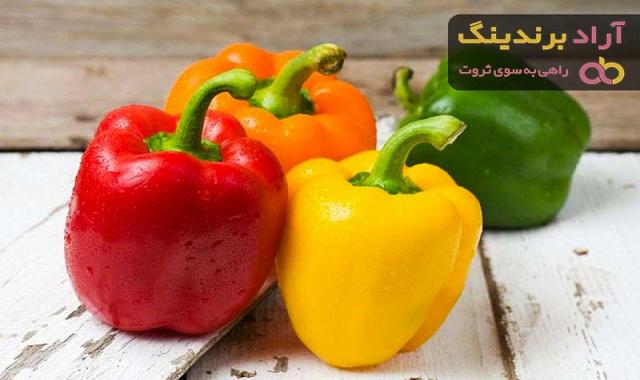 قیمت و خرید بذر فلفل دلمه ای رنگی + فروش ارزان