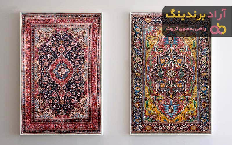 قیمت خرید تابلو فرش مدرن  + عکس