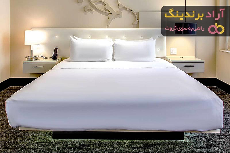 خرید جدیدترین انواع پارچه ملحفه سفید