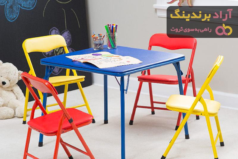 قیمت و خرید میز صندلی پلاستیکی بچه گانه + فروش ارزان